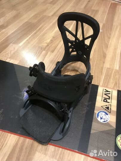 Сноуборд комплект 165 Nidecker, кепдения Union