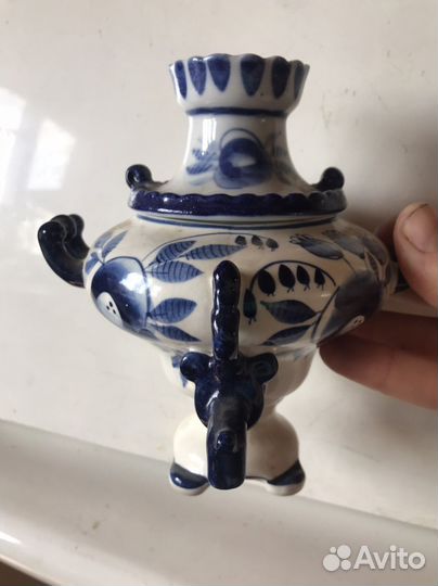 Фарфоровая посуда гжель