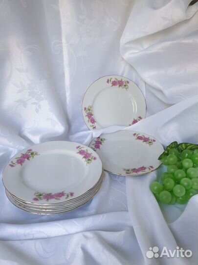 Набор тарелок фарфор yamatsu