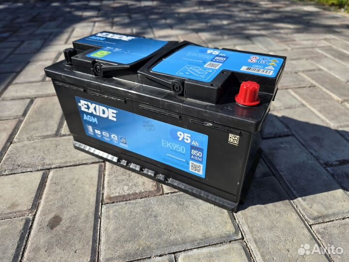 Аккумулятор exide AGM ek 950