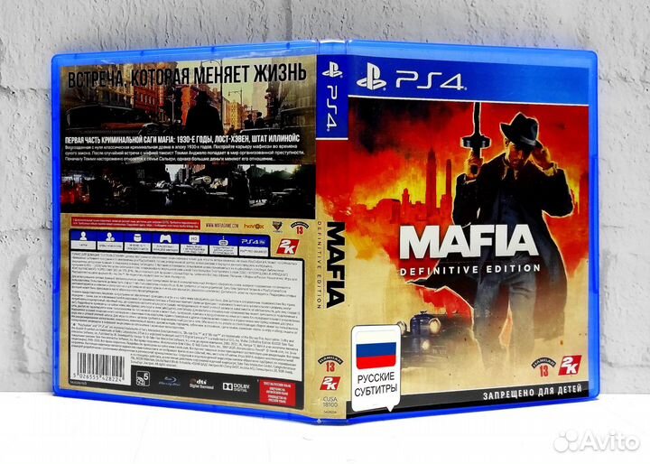 Mafia Definitive Edition Русские субтитры Видеоигр