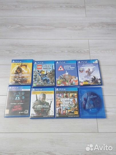 Игры на ps4 диски