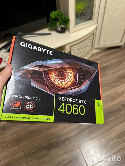 Видеокарта gigabyte RTX4060