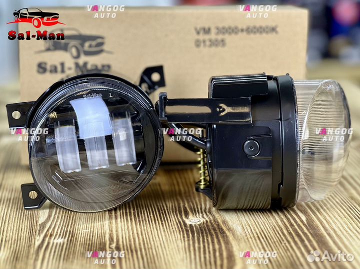 Птф LED Поло седан VW 3000k/6000k 