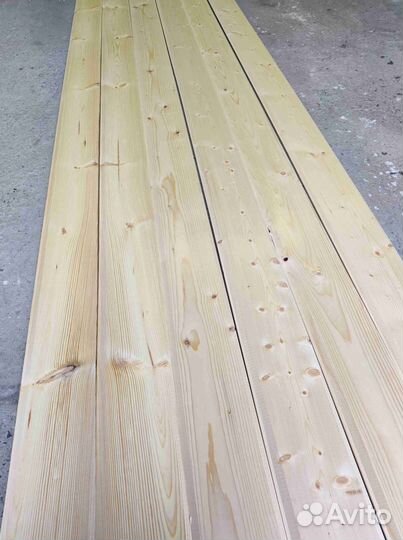 Имитация бруса сосна 16x135x6000 сорт ав