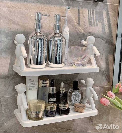 Полка навесная для кухни, ванной, интерьера