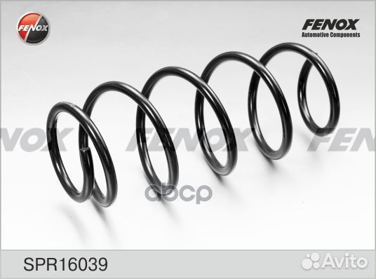 Пружина подвески SPR16039 fenox