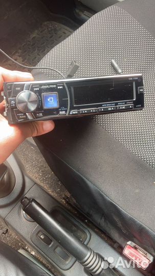 Процессорная магнитола Alpine cde 175r