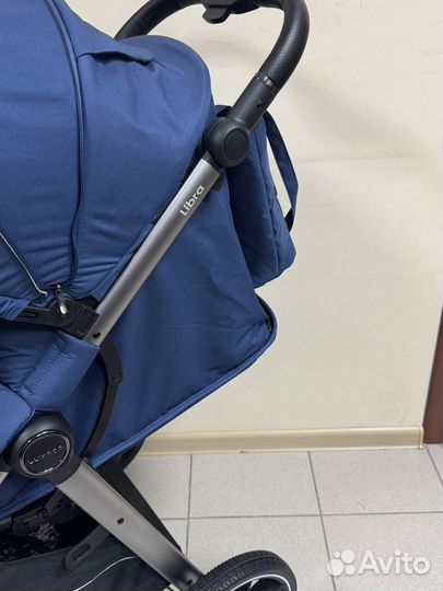 Новая всесезонная коляска Luxmom 730 Libra синий