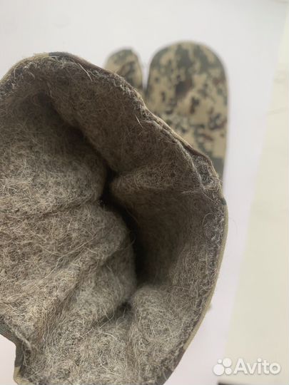 Перчатки-варежки камо