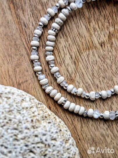 Кантхималы (канти-мала) из туласи с кавачей