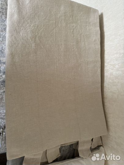 Занавески льняные Икеа