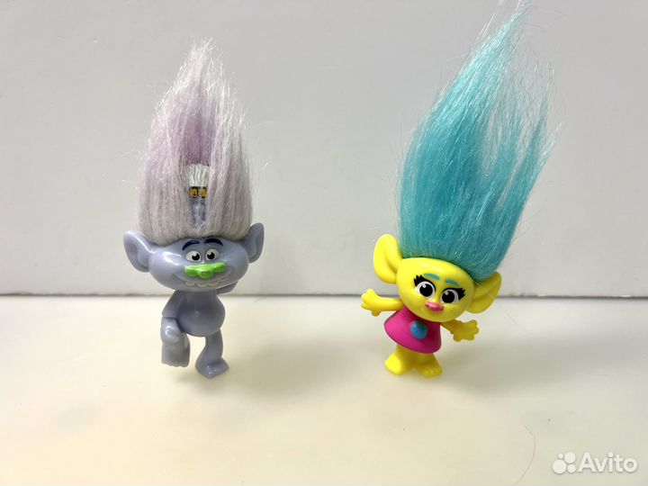 Игрушки Макдональдс Тролли мировой тур