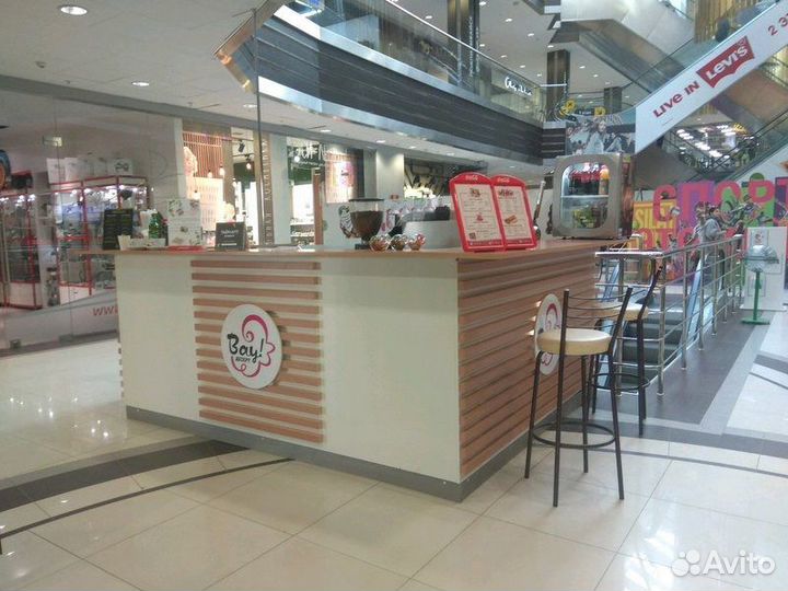 Островки для Вафель, Торговый остров в ТЦ