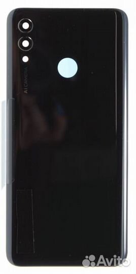 Задняя крышка для Honor 10 Lite Черная со стеклом
