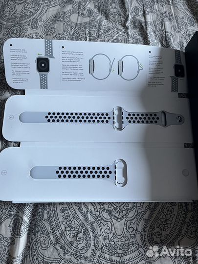 Ремешок для apple watch 44 мм nike sport