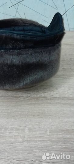 Норковая шапка мужская новая