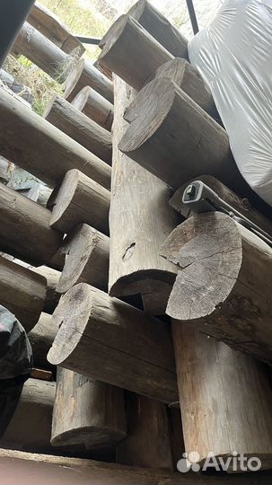 Сруб кругляк бревна от дома