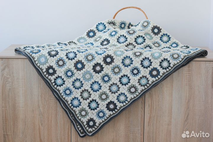 Плед ручной работы