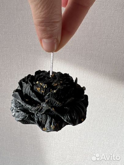 Свечи ручной работы пионы