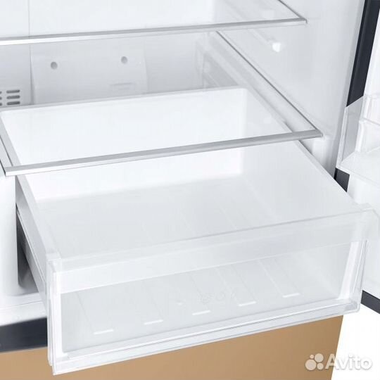 Холодильник haier cef537agg золотистый