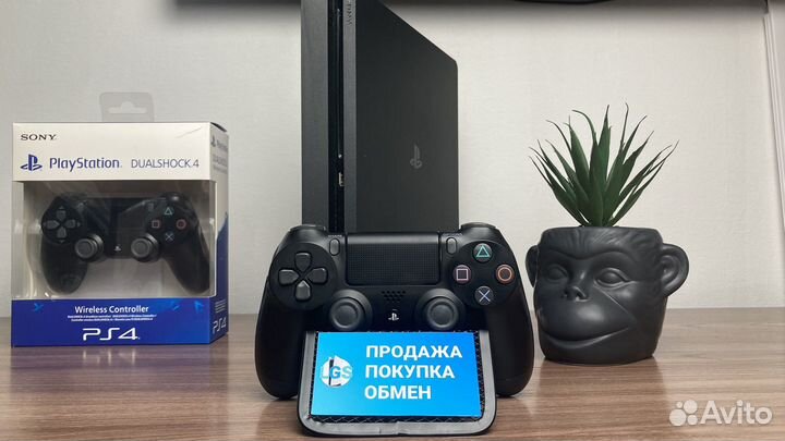 Sony playstation 4 slim 1tb с играми