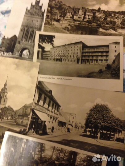 Открытки из гдр 1953/56/57гг