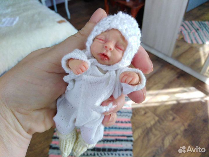 Мини реборны куколки ручной работы