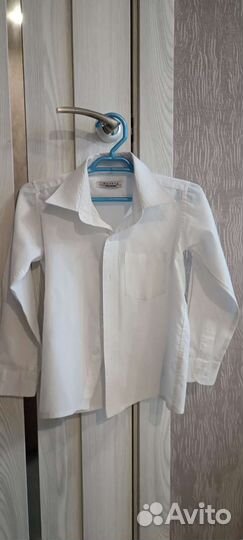 Рубашка белая для школьника
