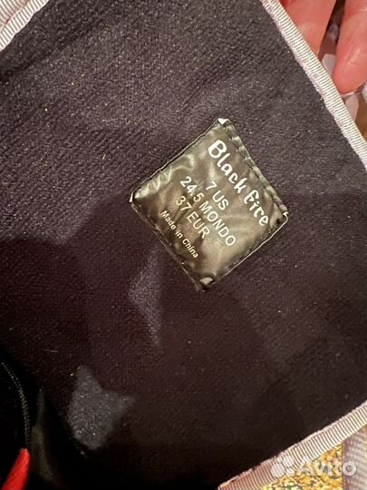 Сноубордические ботинки женские Black fire