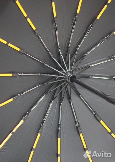 Зонт автомат антиветер 16 спиц, мужской и женский