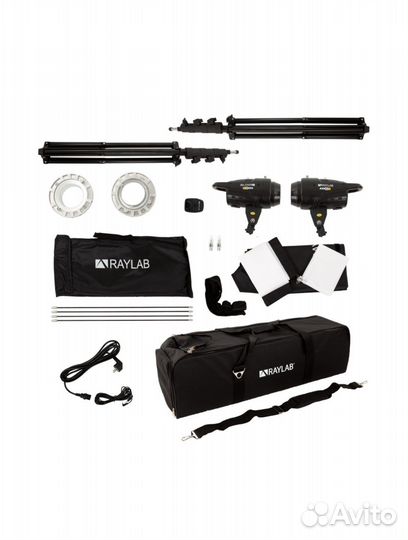 Комплект импульсного света Raylab Axio lll RX-200