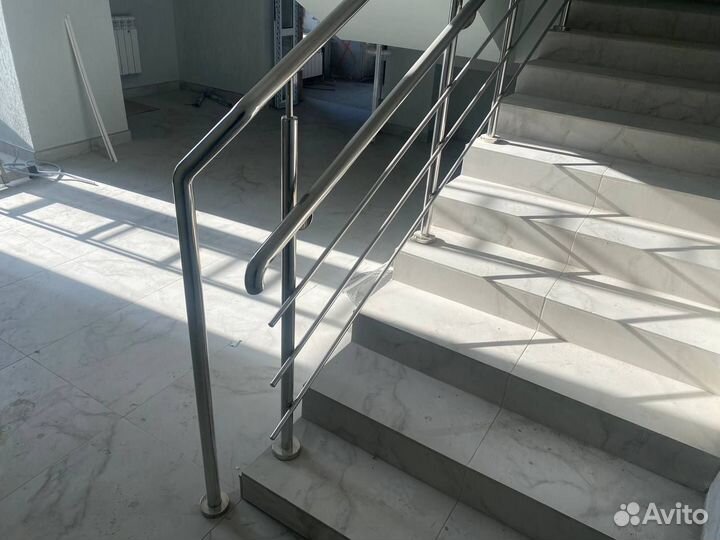 Ограждение и перила из нержавейки на заказ