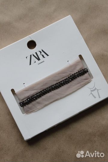 Чокер с кристаллами Zara