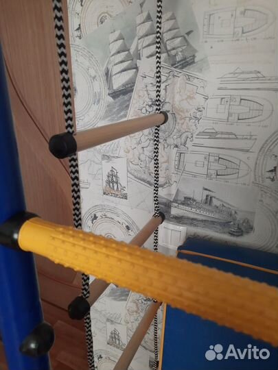 Детская шведская стенка Карусель romana вместе с м