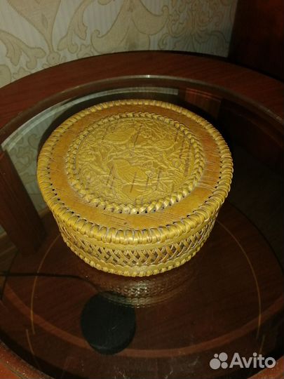 Шкатулка из бересты