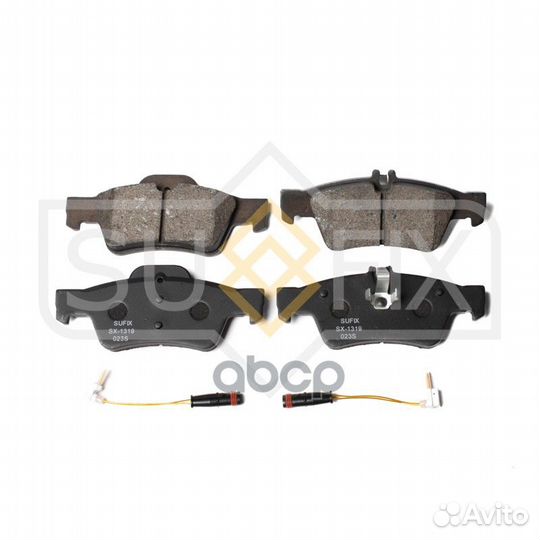 SX-1319 Колодки тормозные sufix