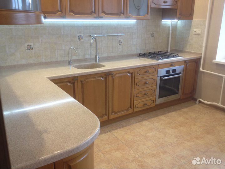 Столешница из искусственного камня для кухни