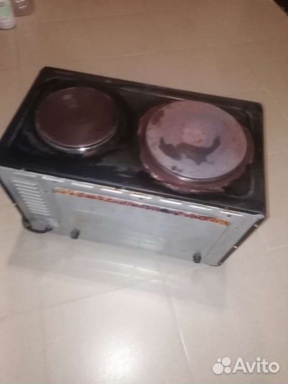 Духовой шкаф+плита.Конвекция,гриль 2х конфорная