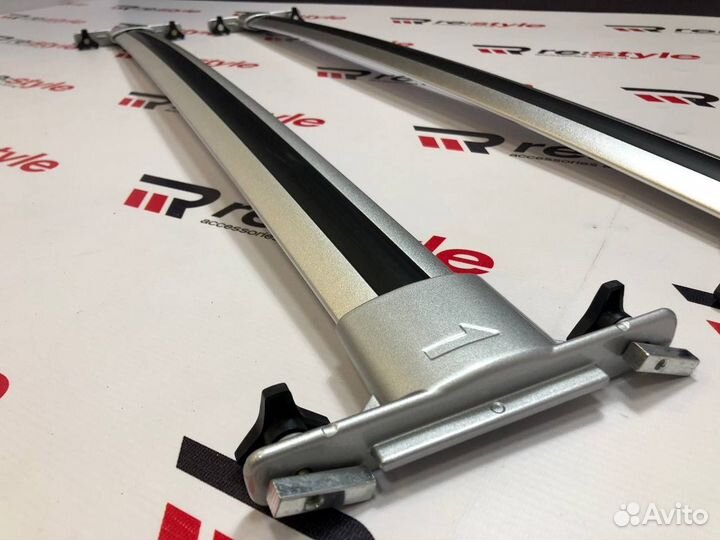 Рейлинги поперечные Toyota Land Cruiser 200 Серые