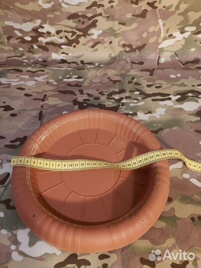 Горшок для цветов пластиковый с поддоном