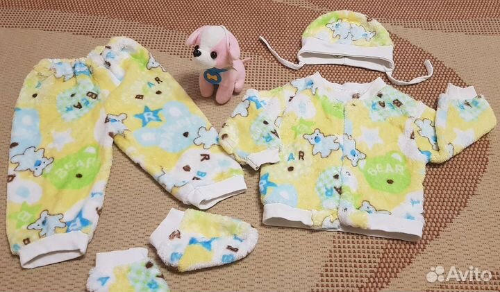 Большой пакет брендовых детских вещей до 1,5лет