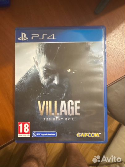 Resident evil village ps4 диск