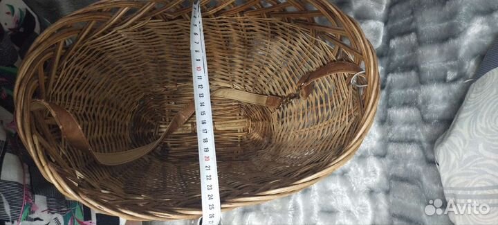 Корзина плетеная большая