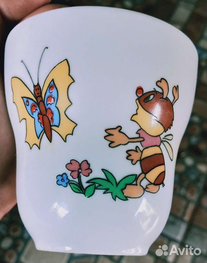 Кувшин, 6 стаканов Винтаж