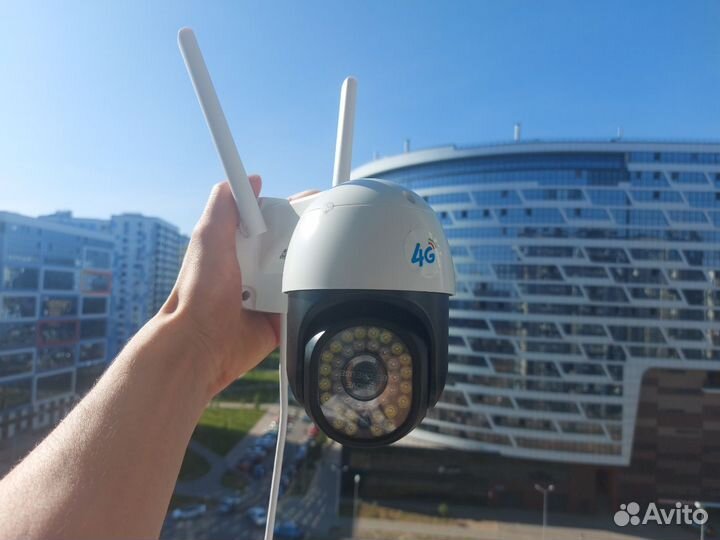 WiFi не нужен - камера видеонаблюдения 4G