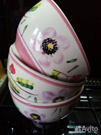 Салатники глубокие, набор