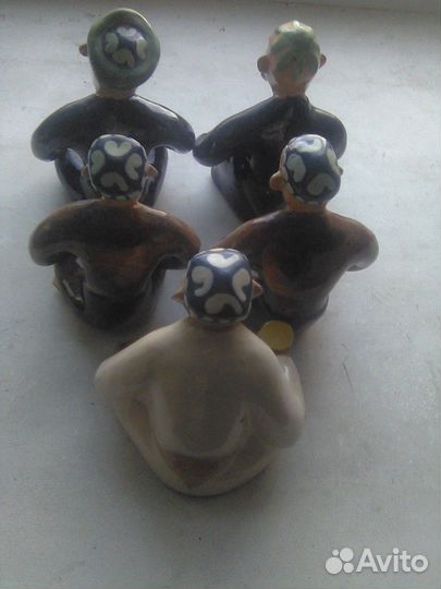 Риштанская керамика: статуэтки ммп УзбССР