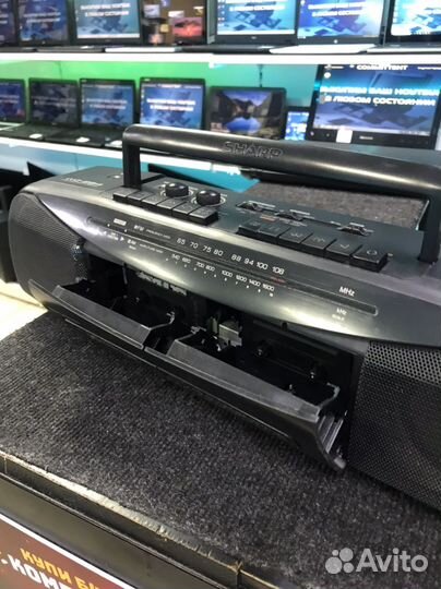 Кассетная магнитола sharp WQ-294