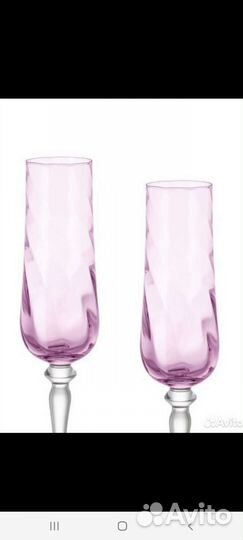 Бокалы для шампанского IKEA конунгслиг